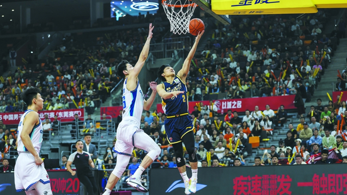 博万体育直播的CBA篮球比赛精彩画面